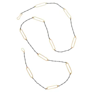 Julie Cohn Windowpane Bronze Sterling Chain