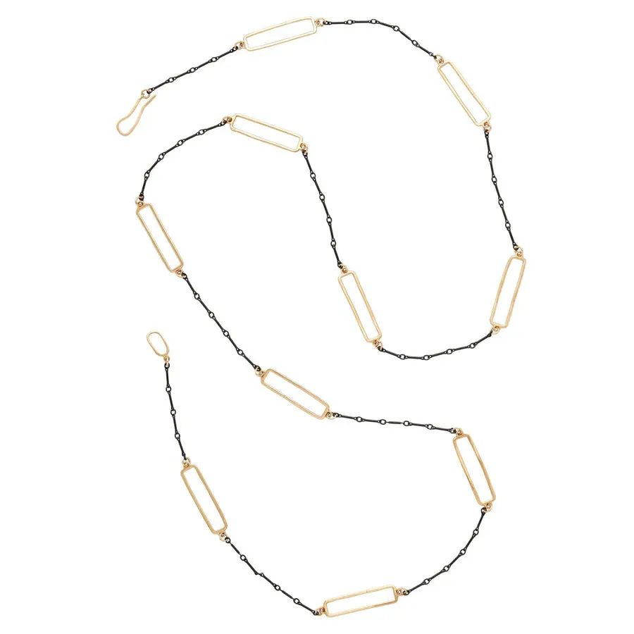 Julie Cohn Windowpane Bronze Sterling Chain