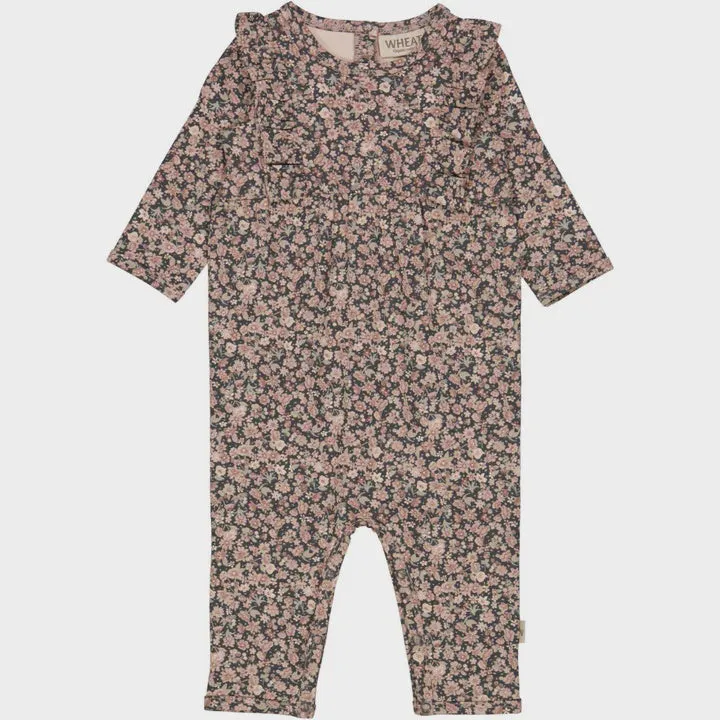Jumpsuit Kira in Winter Flowers
