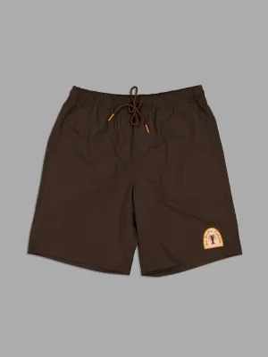 JUST ANOTHER FISHERMAN CRAY SHORTS - BROWN