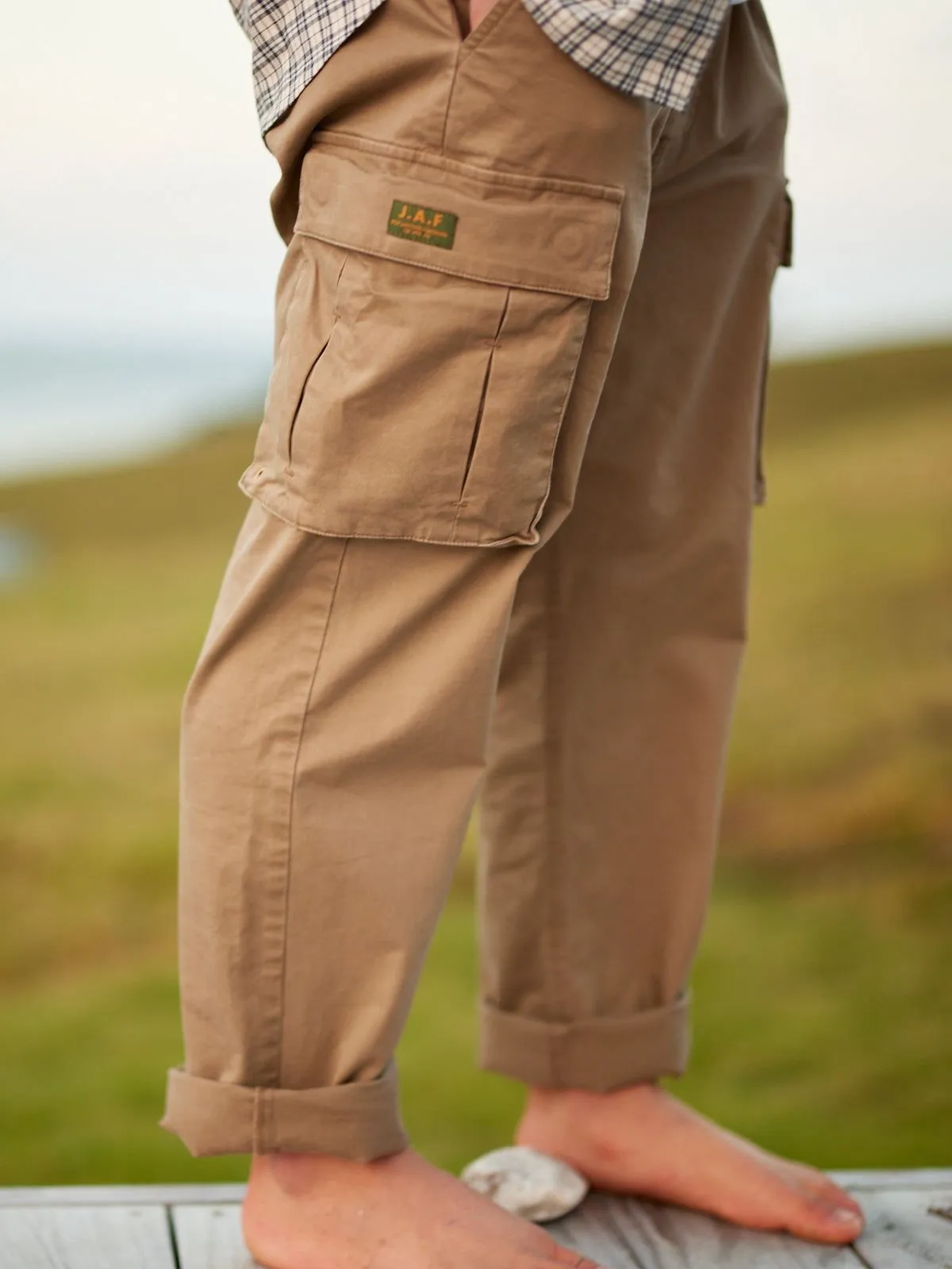 JUST ANOTHER FISHERMAN Dock Cargo Pants - Moss