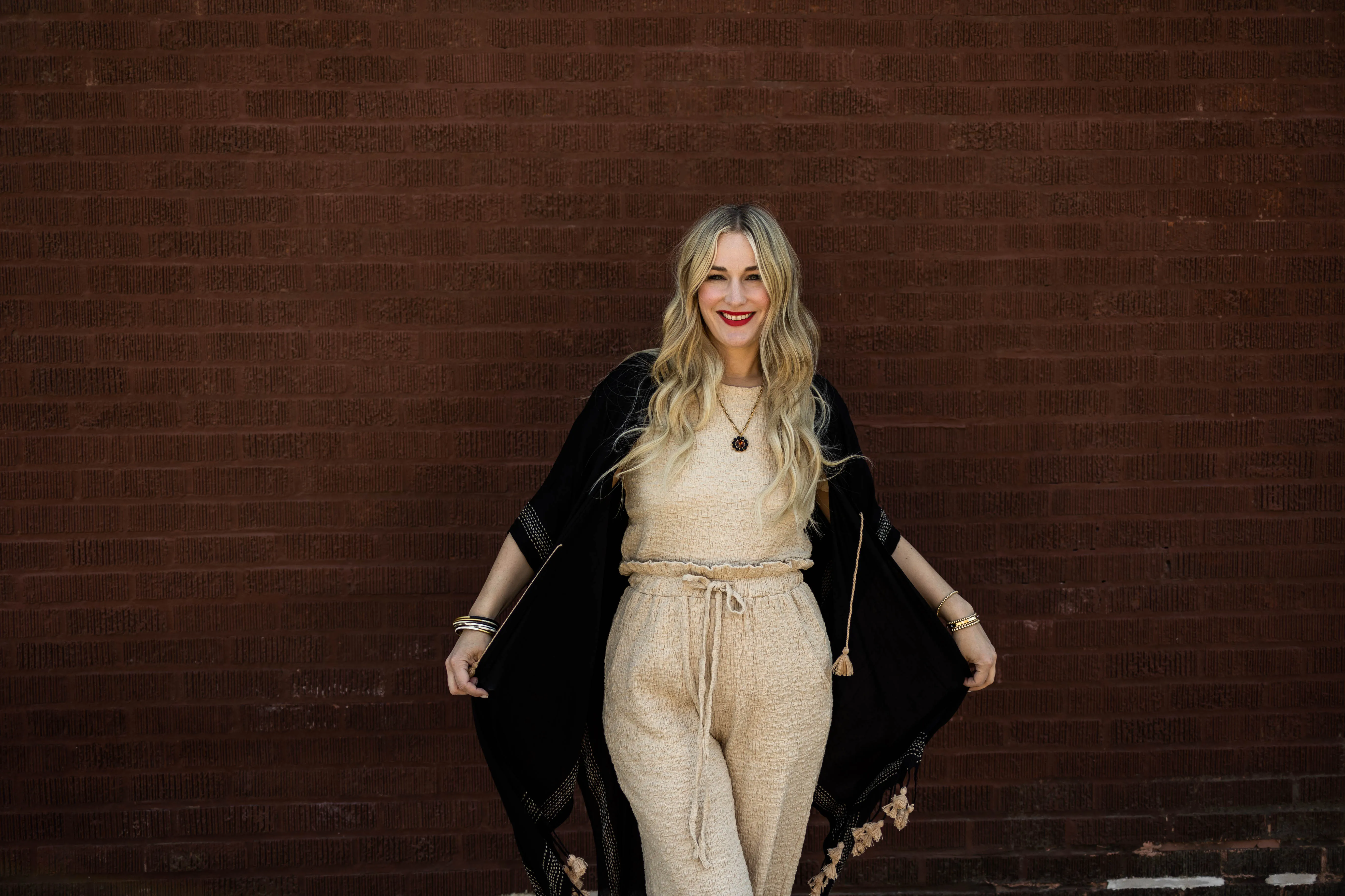 karin tassel duster