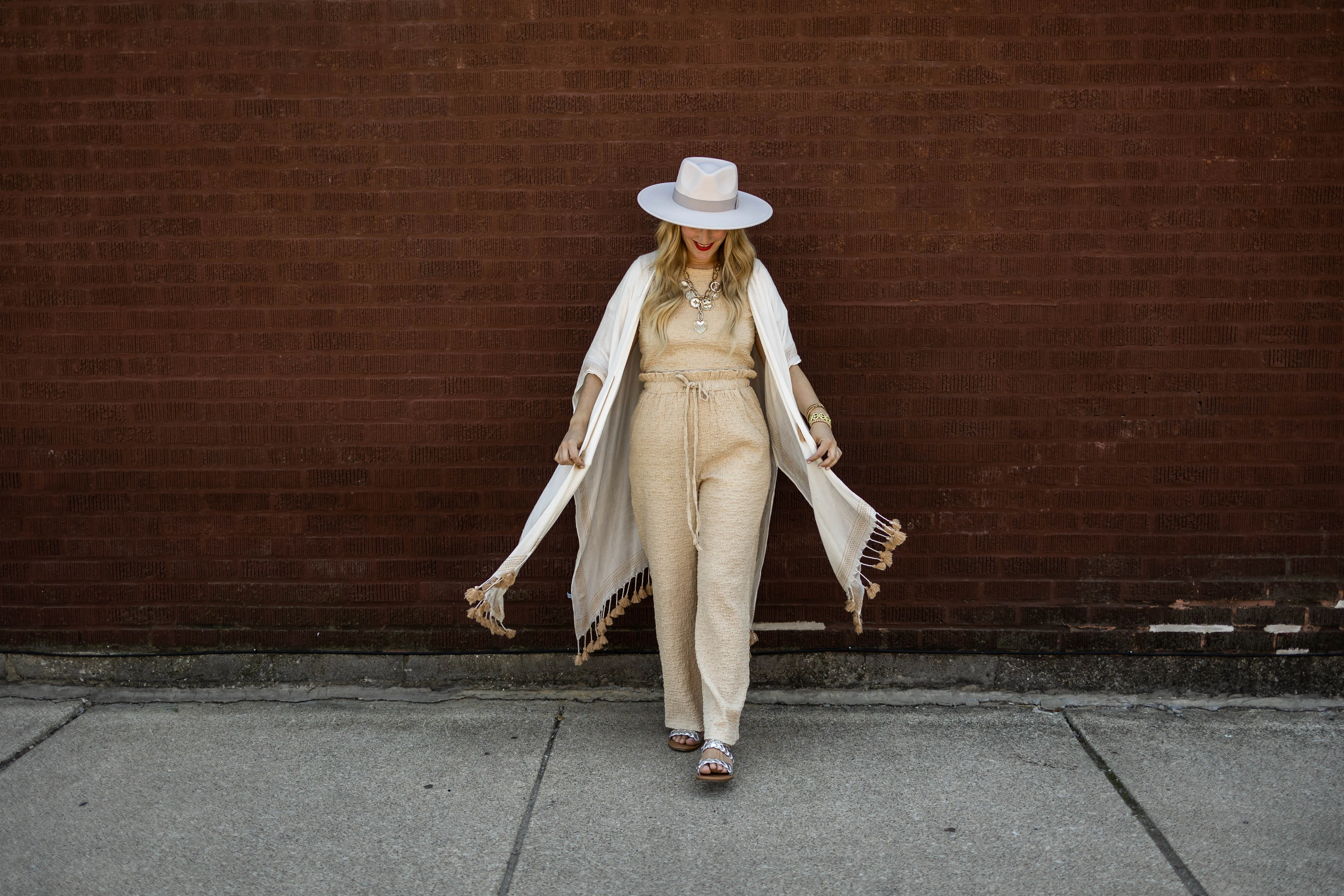 karin tassel duster