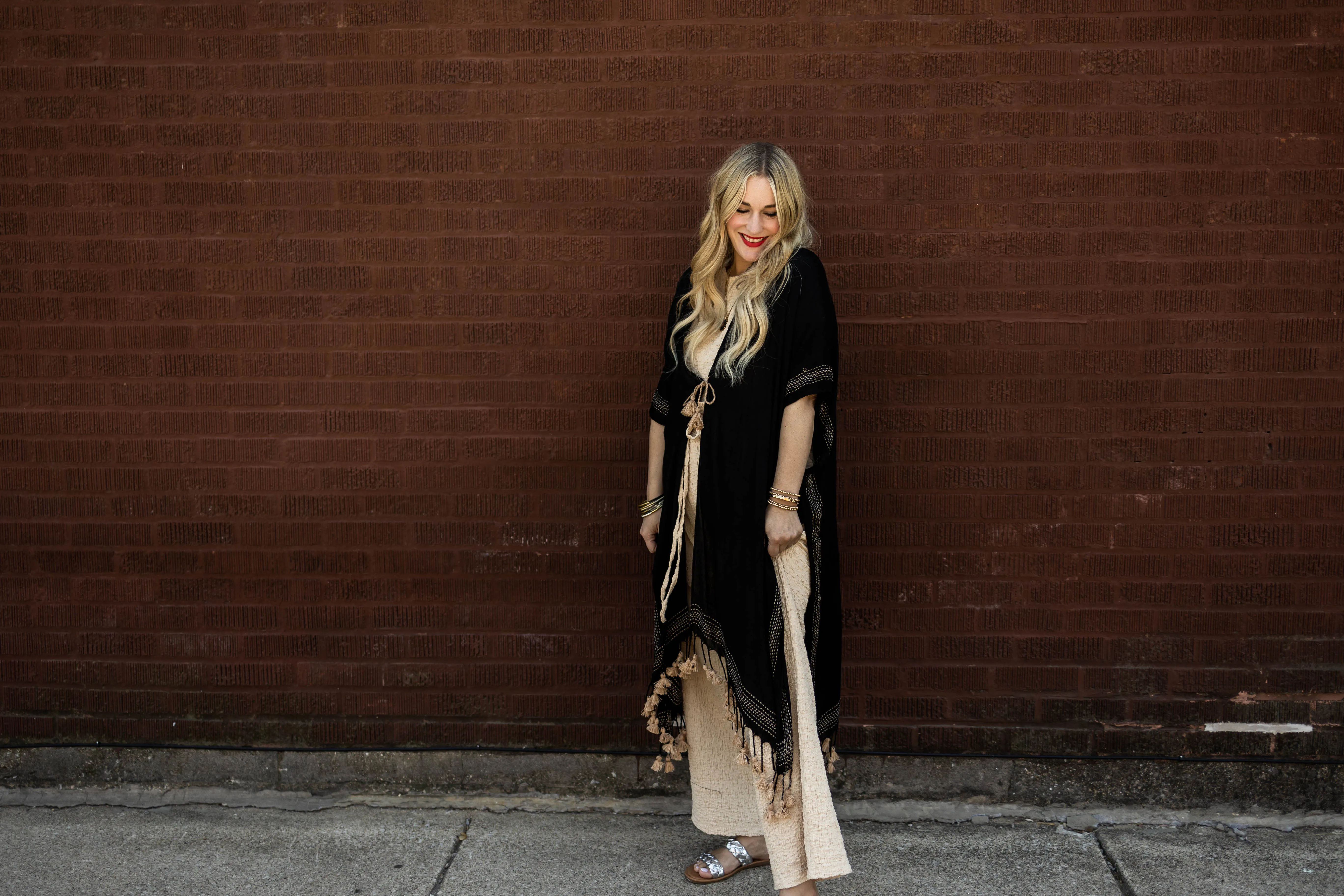 karin tassel duster