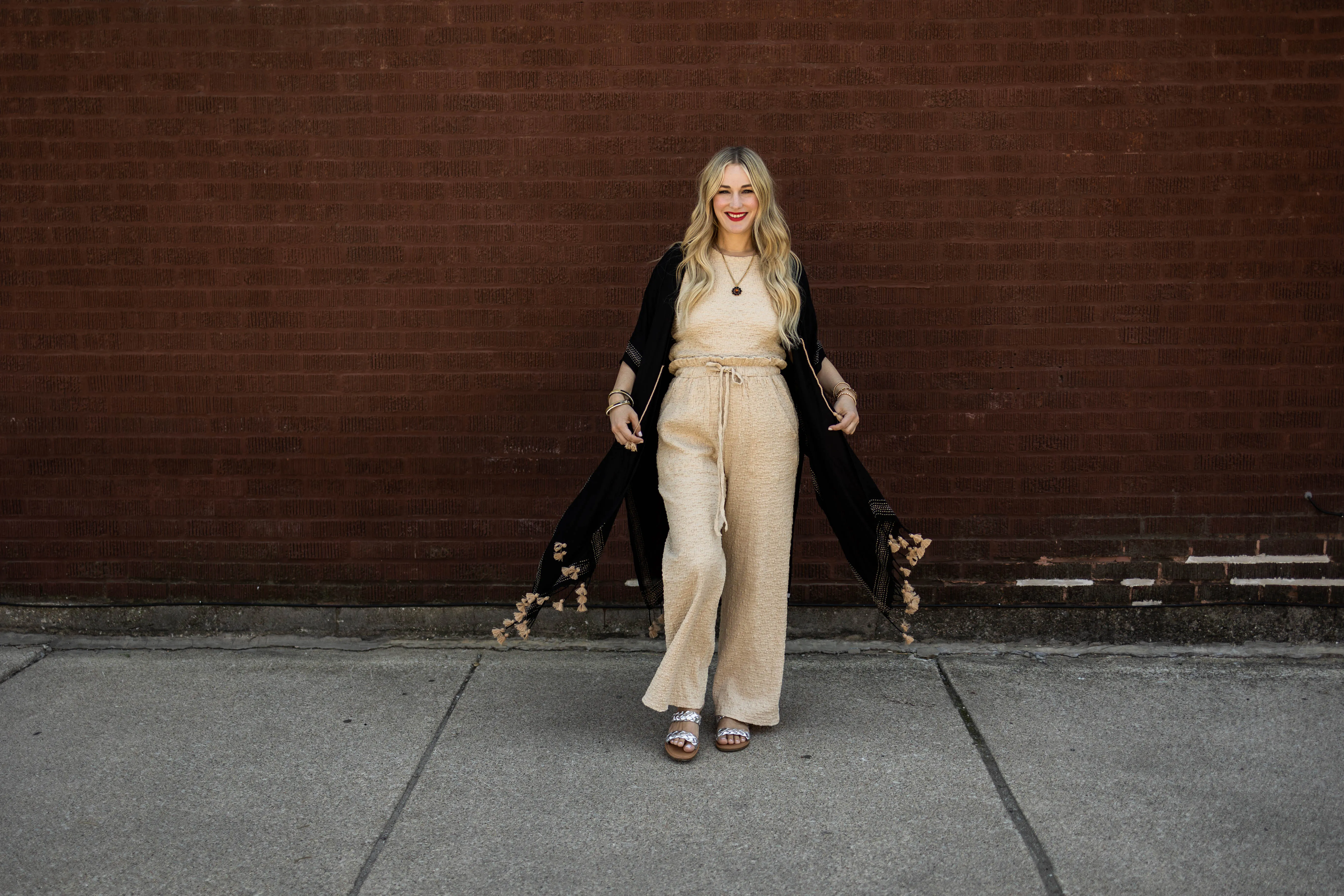 karin tassel duster