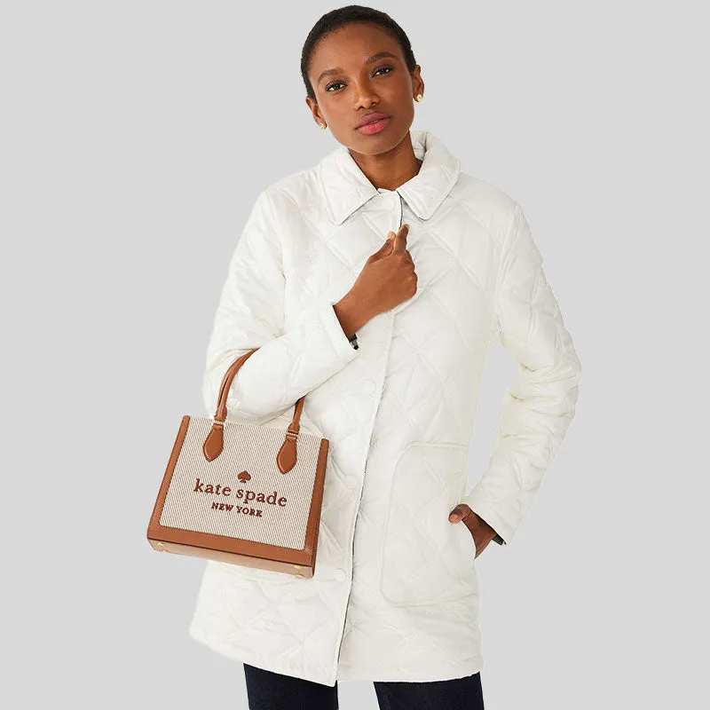 KATE SPADE Ellie Small Tote Warm Gingerbread RS-KF509