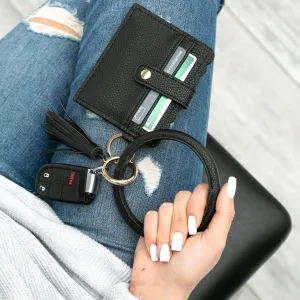 Key Ring ID Wallet Bracelet