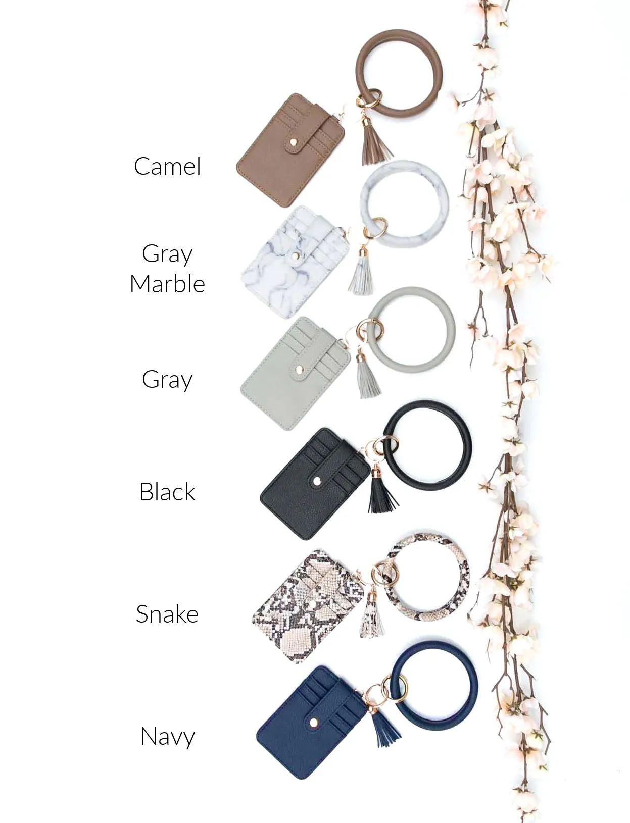 Key Ring Wallet Bracelet