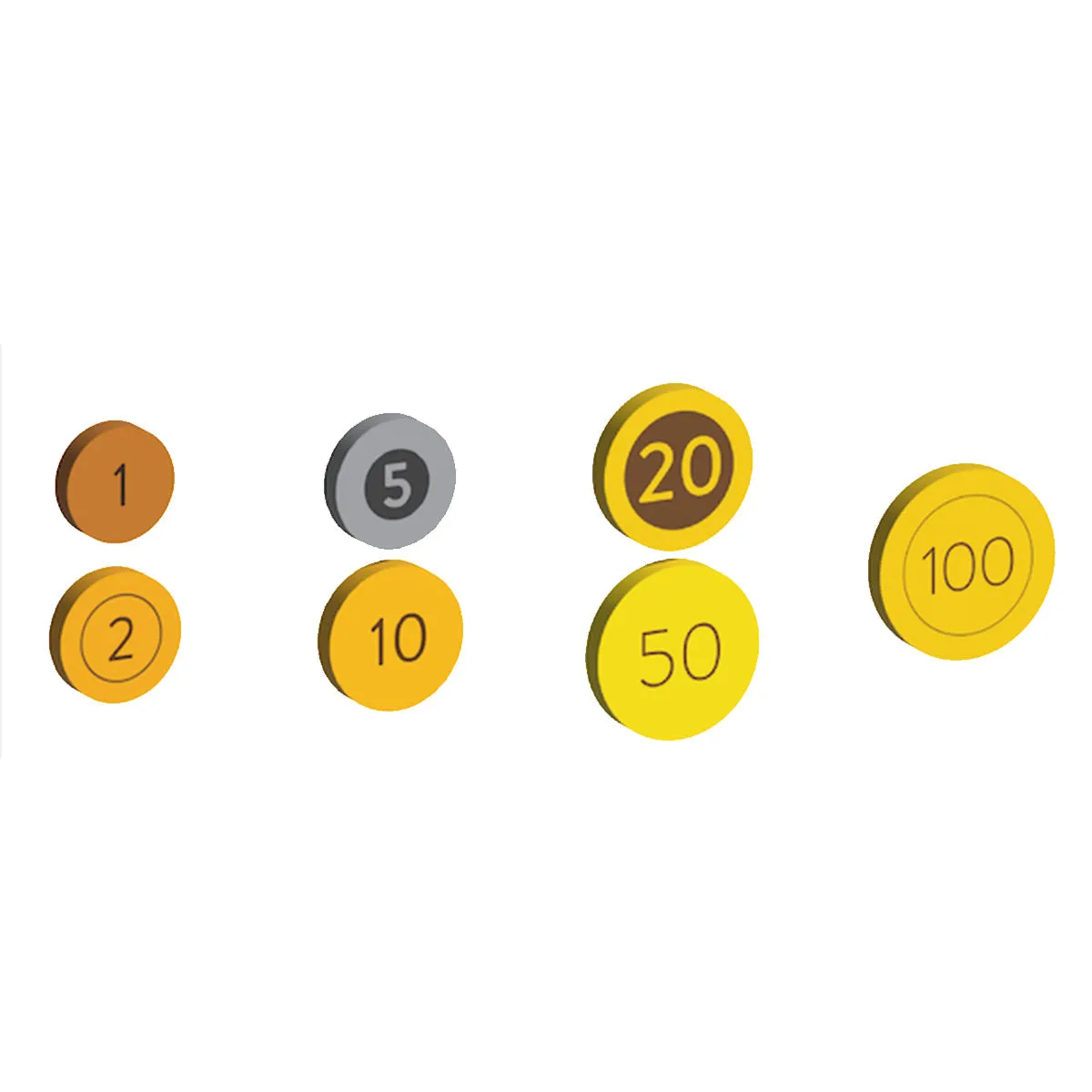 Kickstarter Coin Chest 1 (Minimalist Coins)