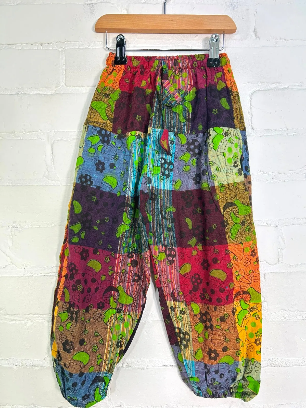 Kids Mushroom Print Harems