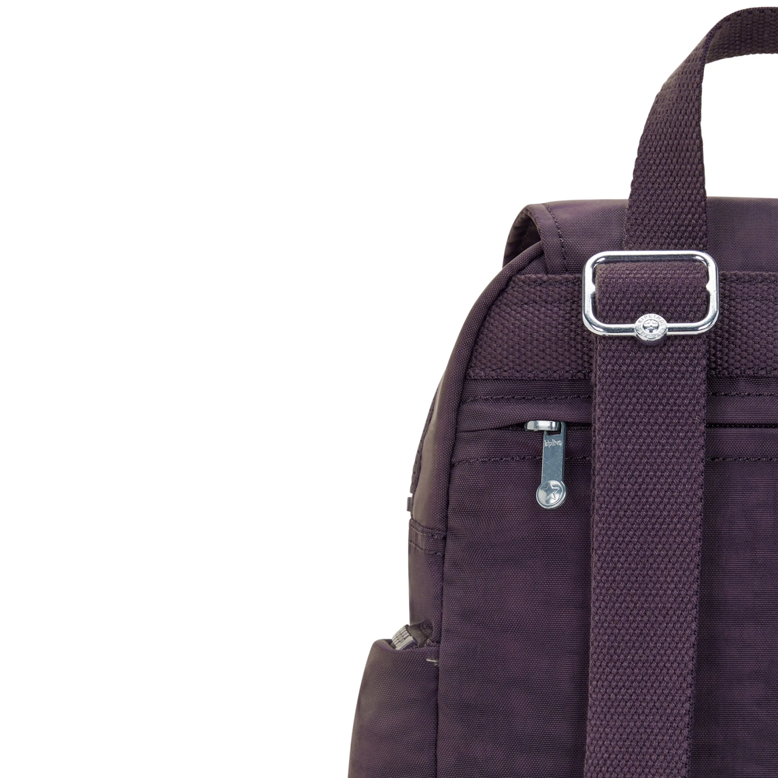 Kipling City Zip Mini Ultimate Plum Small Backpack I6046-67U
