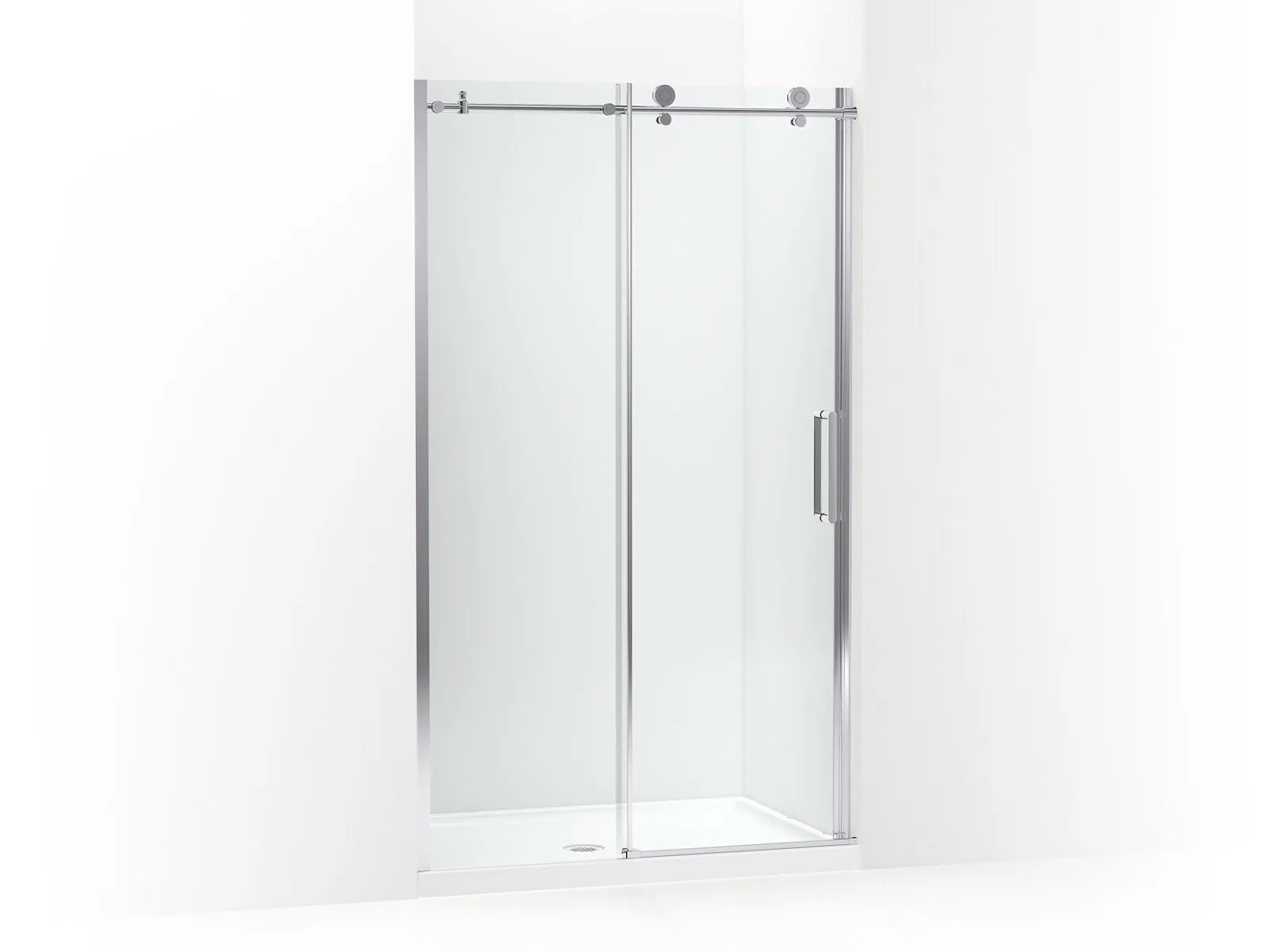 KOHLER K-706081-L Composed 78" H sliding shower door with 3/8"-thick glass