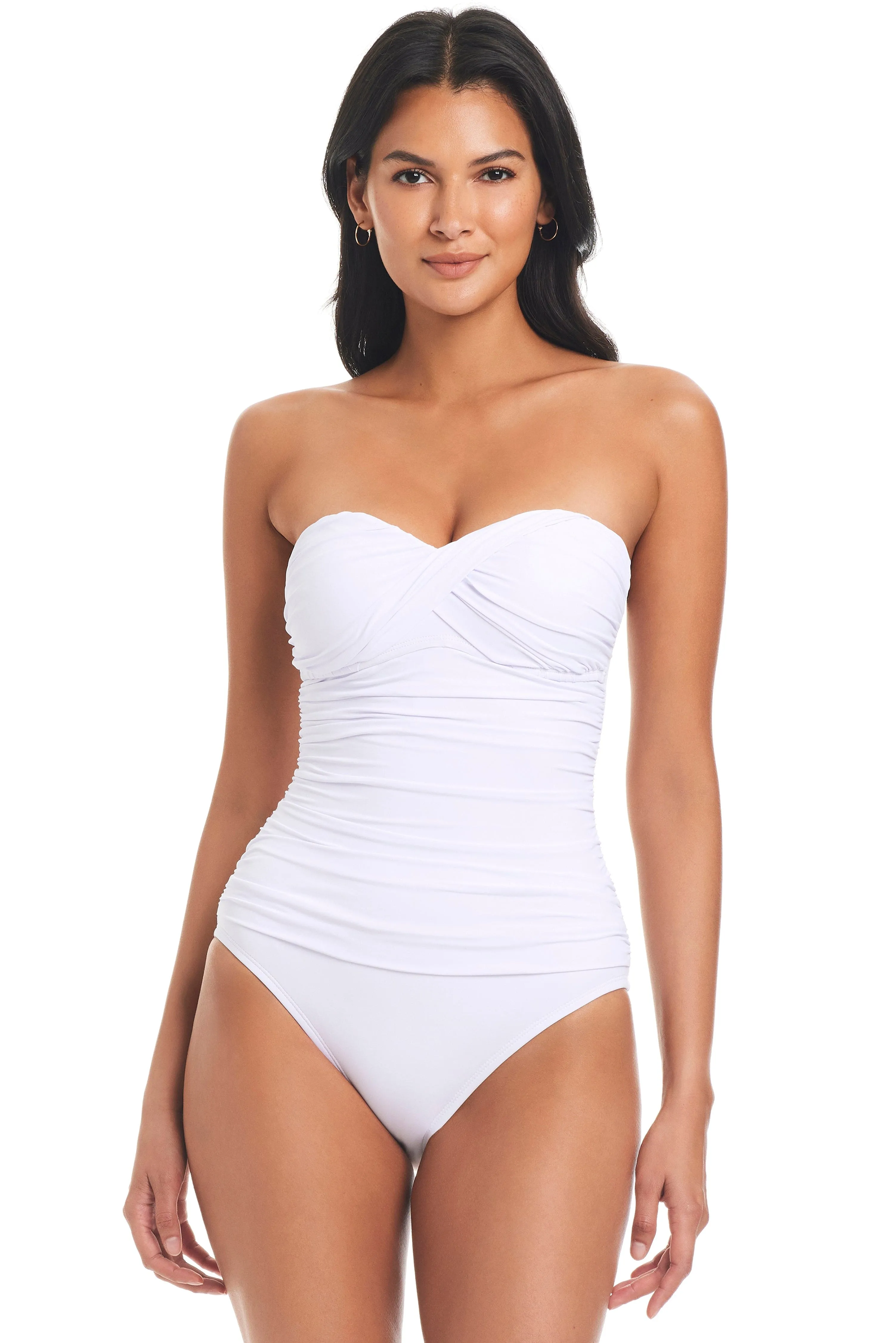 Kore Twist Bandeau One-Piece Swimsuit