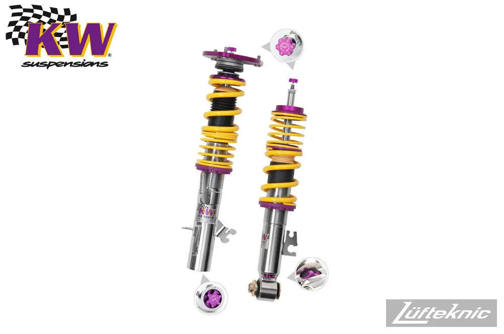 KW Clubsport 2-way suspension w/ top mounts - Porsche 911 C2 type 997, 2006-2012