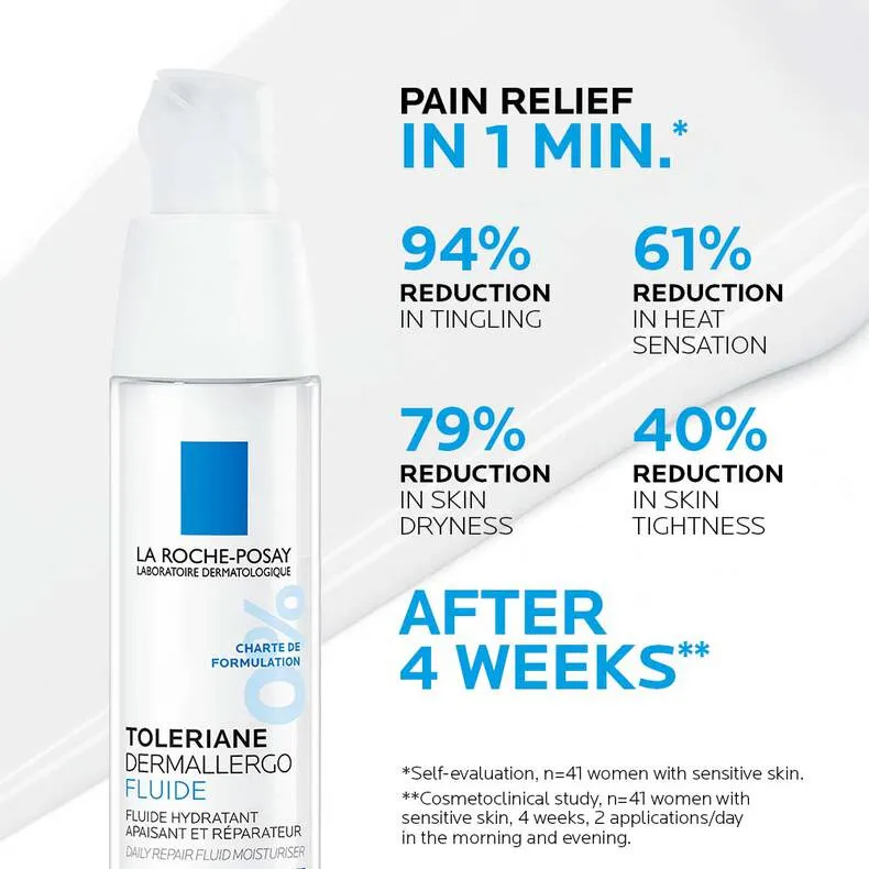 La Roche Posay Toleraine Dermallergo Fluid Moisturizer