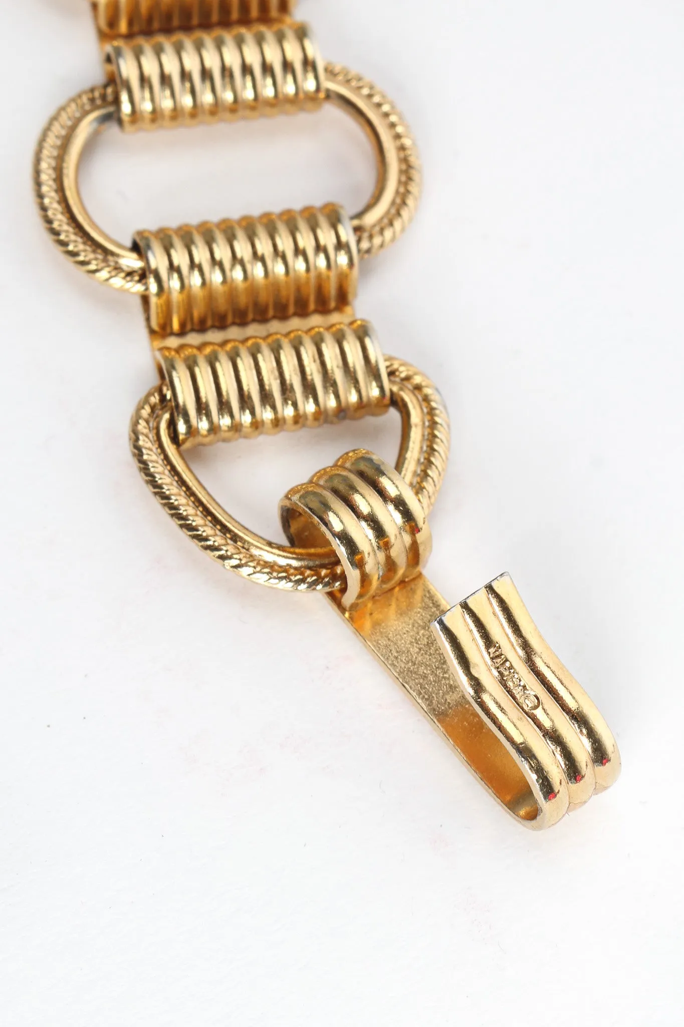 Ladder Link Chain Tassel Belt