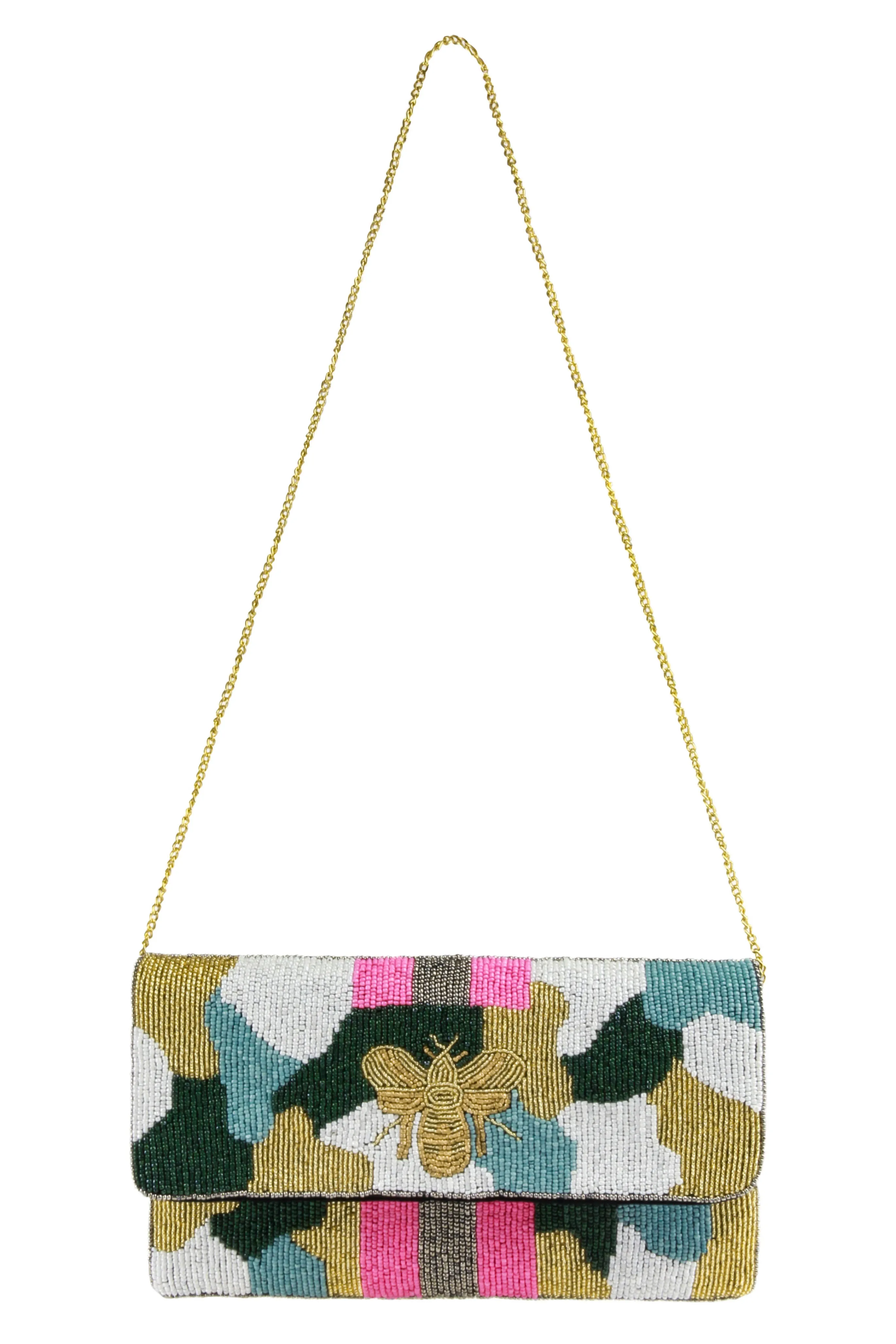 Ladies Beaded Clutch