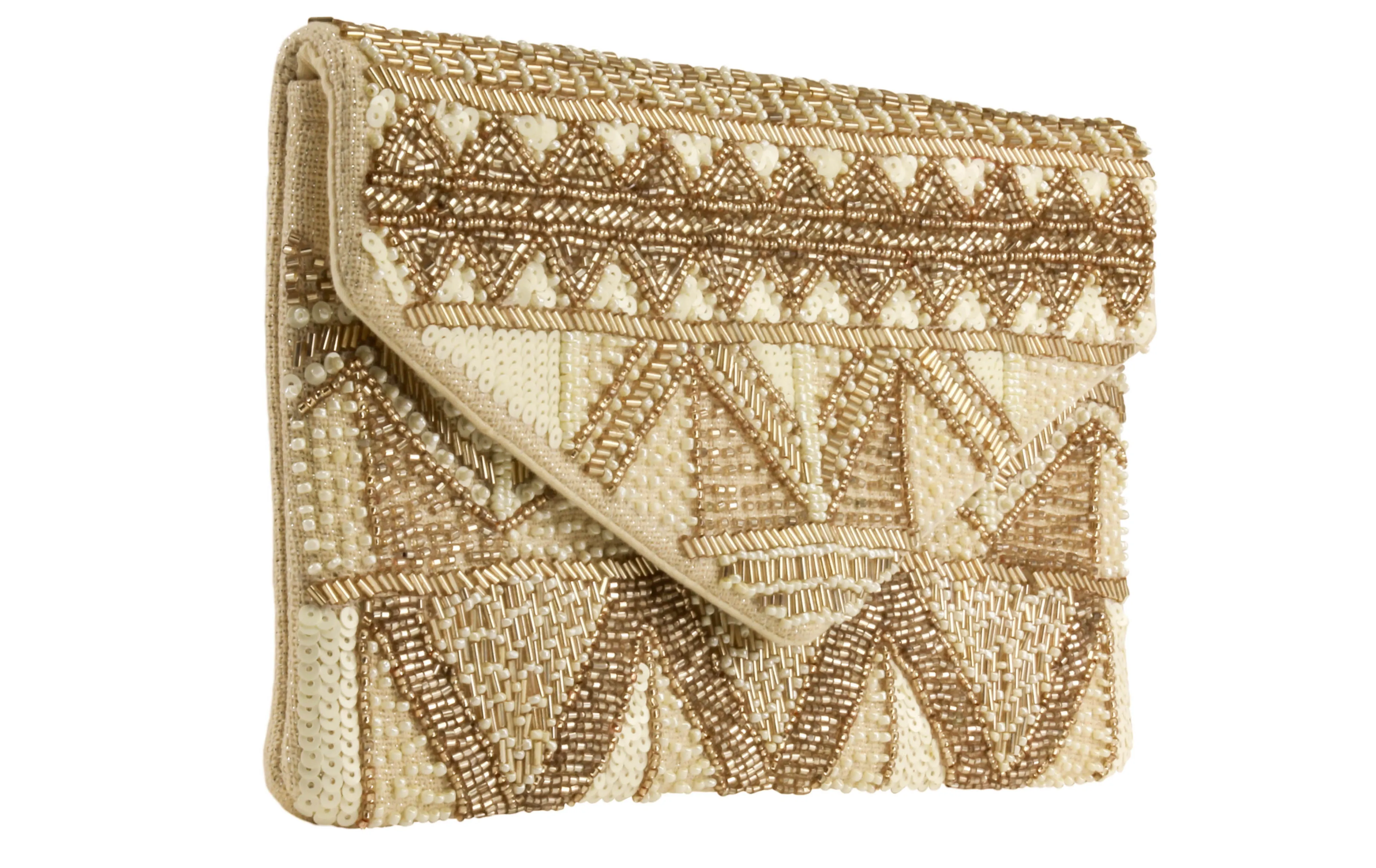 Ladies Beaded Clutch