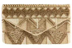 Ladies Beaded Clutch