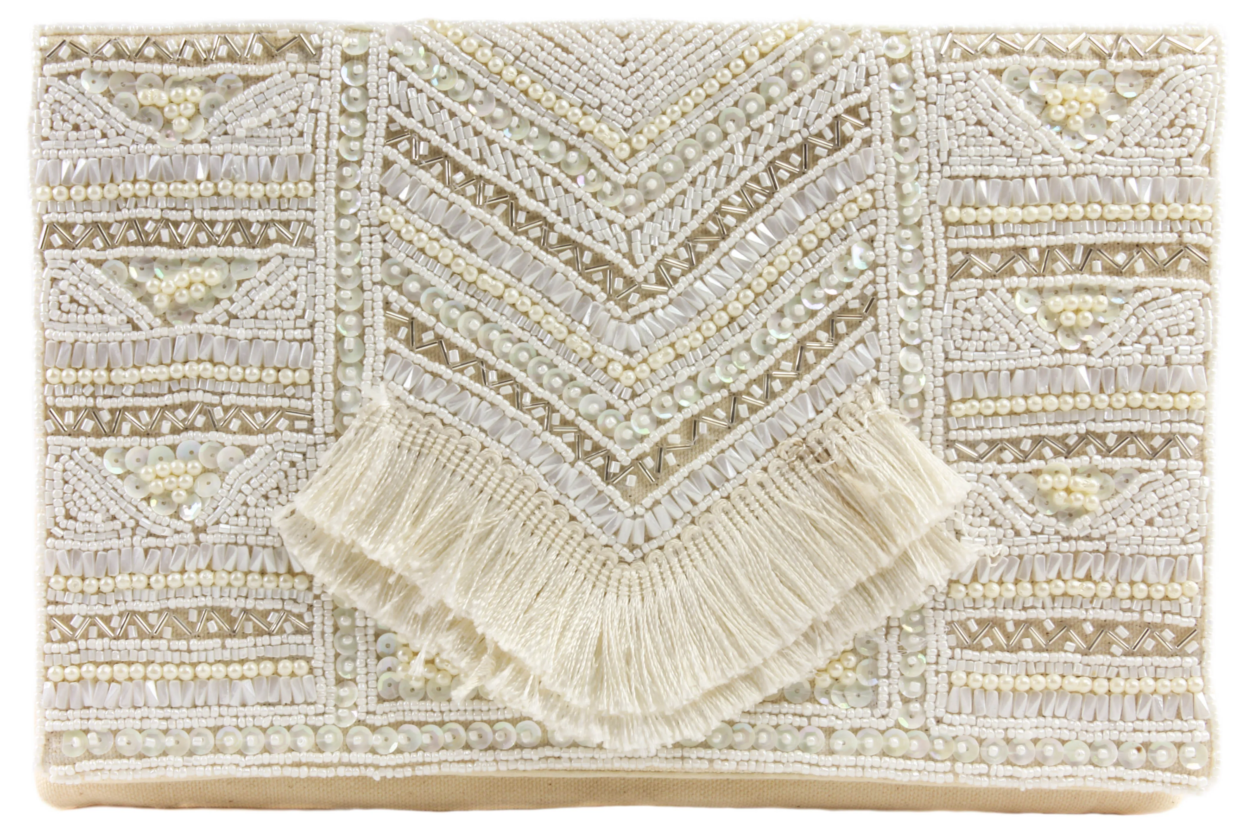 Ladies Beaded Clutch