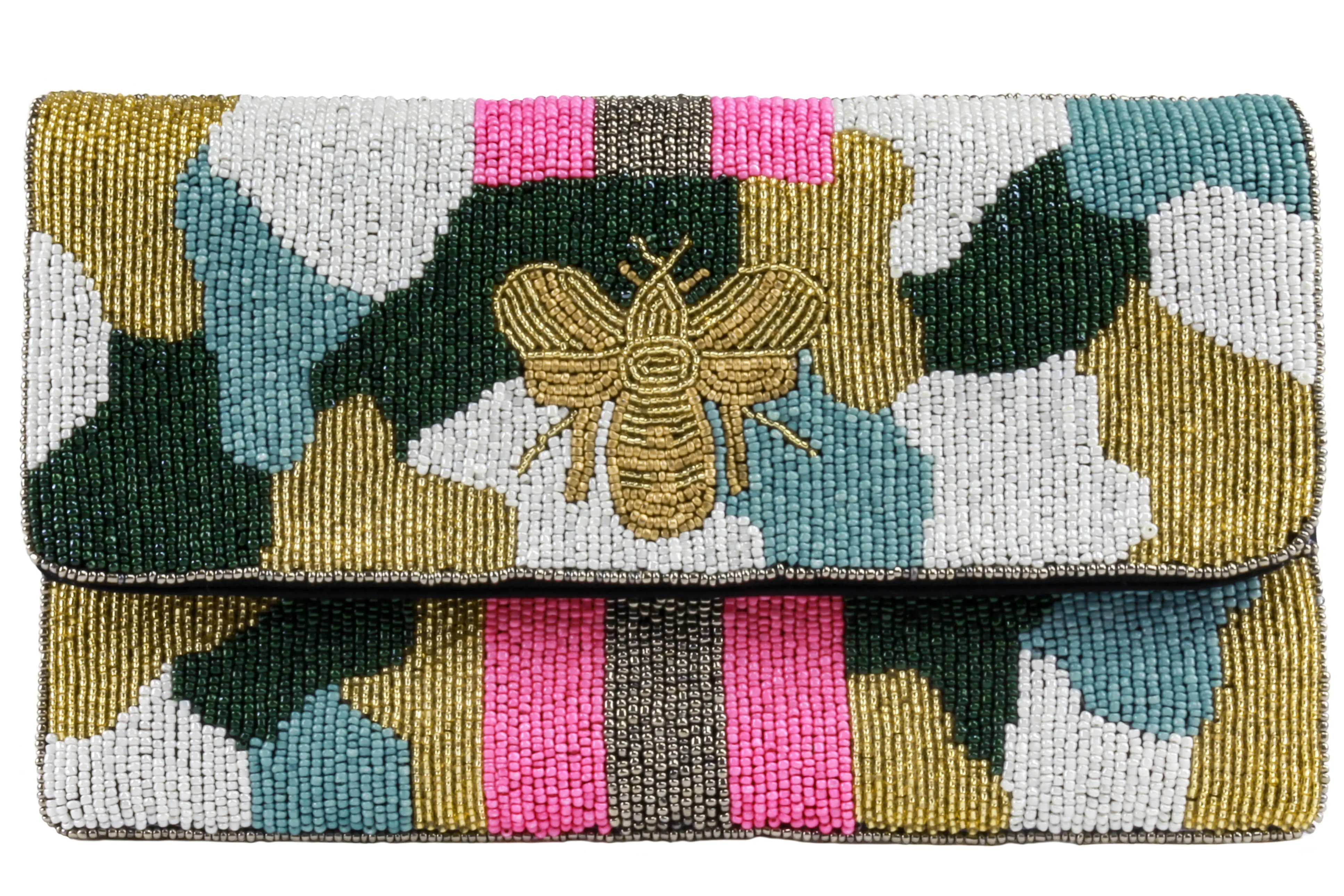 Ladies Beaded Clutch