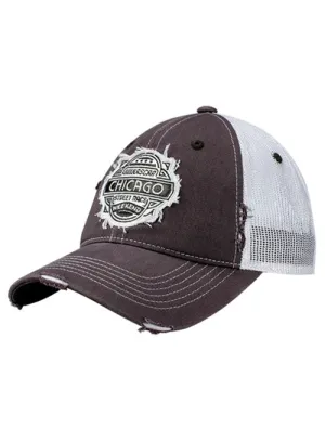 Ladies Chicago Street Race Distressed Mesh Hat