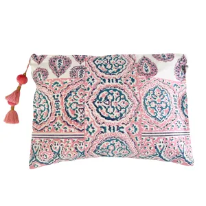 Large Cross Zipper Pouch