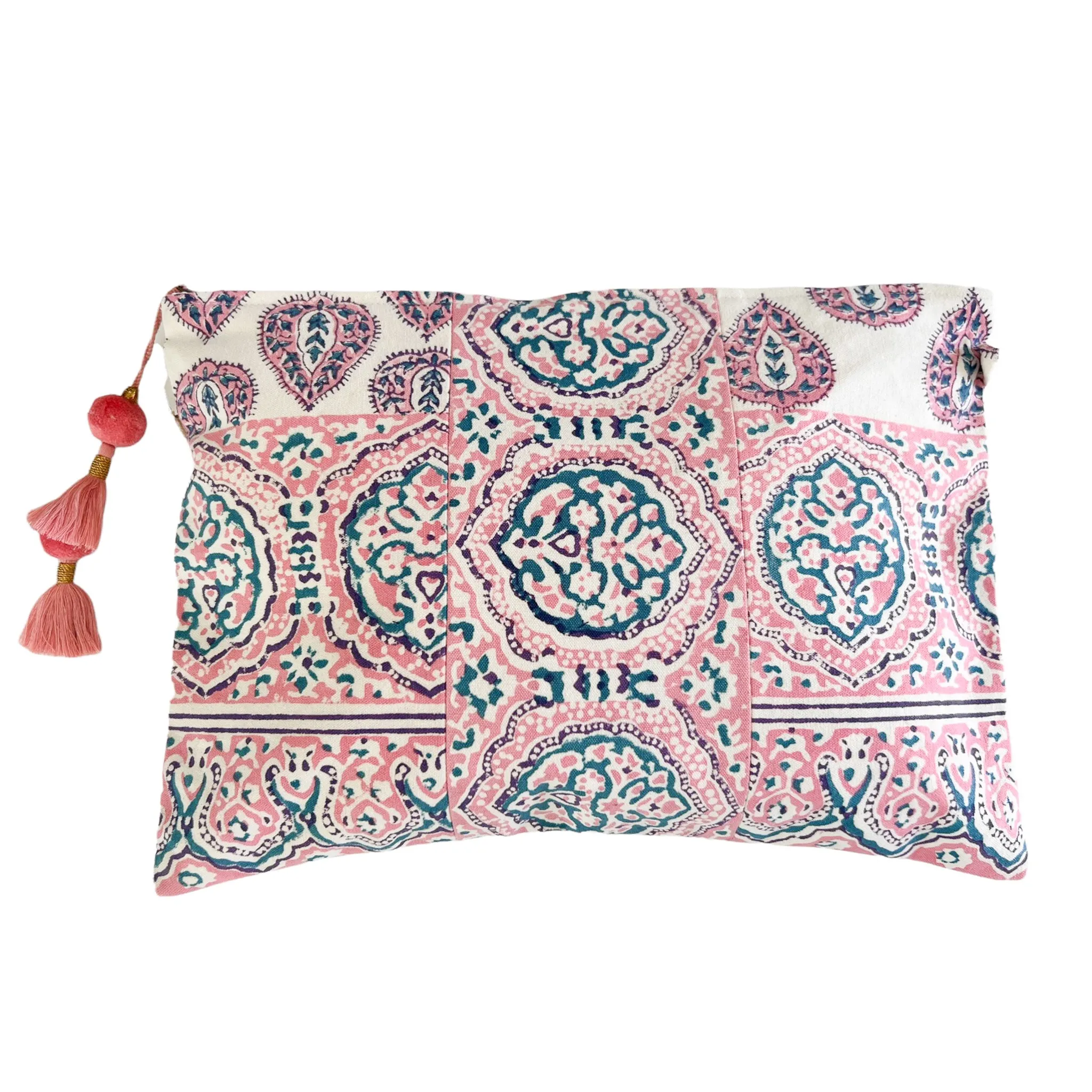 Large Cross Zipper Pouch