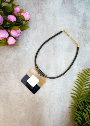 Larisa Necklace in Onyx