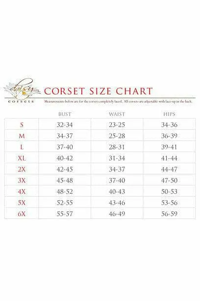 Lavish Dark Brown Lace Corset Belt Cincher