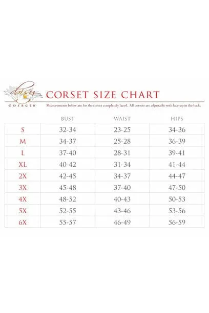 Lavish Rainbow Stars Lace-Up Corset Belt Cincher