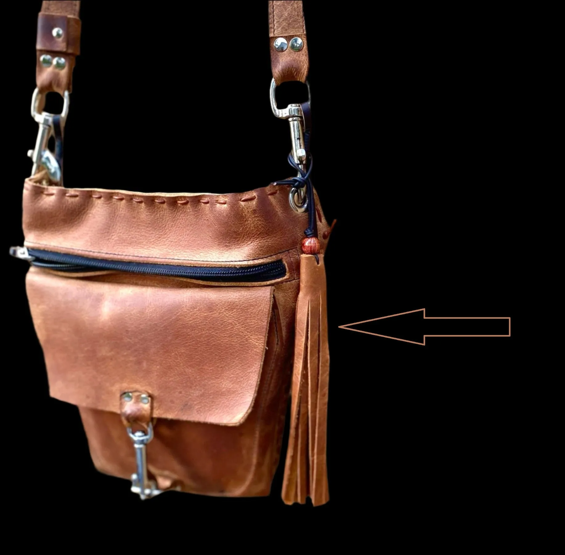 Leather Bag Tassels