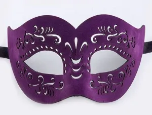 Leather Style Mardi Gras Mask