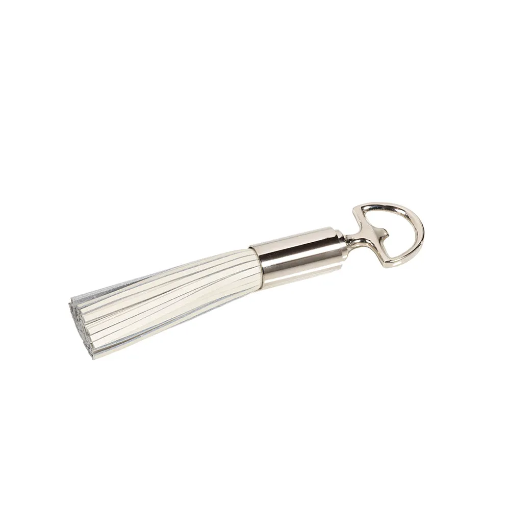 Leather Tassel Bottle Opener