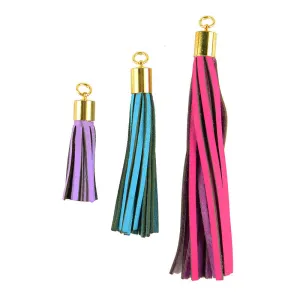 Leather Tassel Charm (WS)