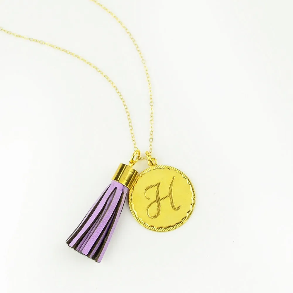 Leather Tassel Charm (WS)