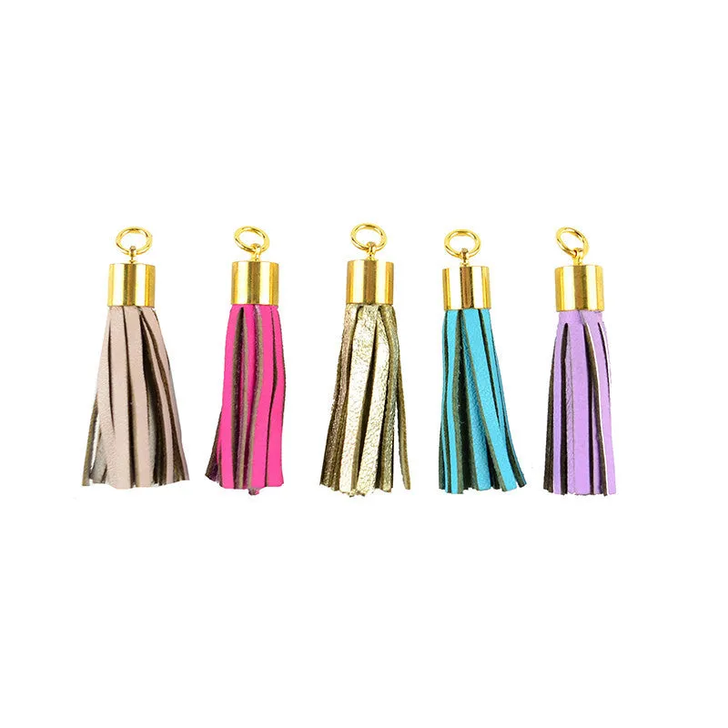 Leather Tassel Charm (WS)