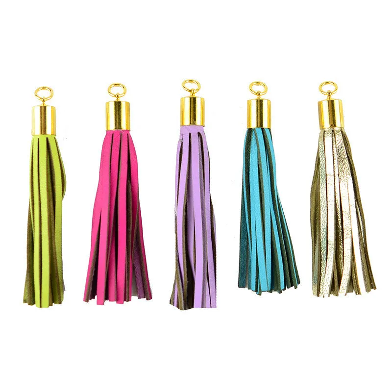Leather Tassel Charm (WS)