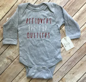 “Leftovers are for Quitters” Baby Bodysuit