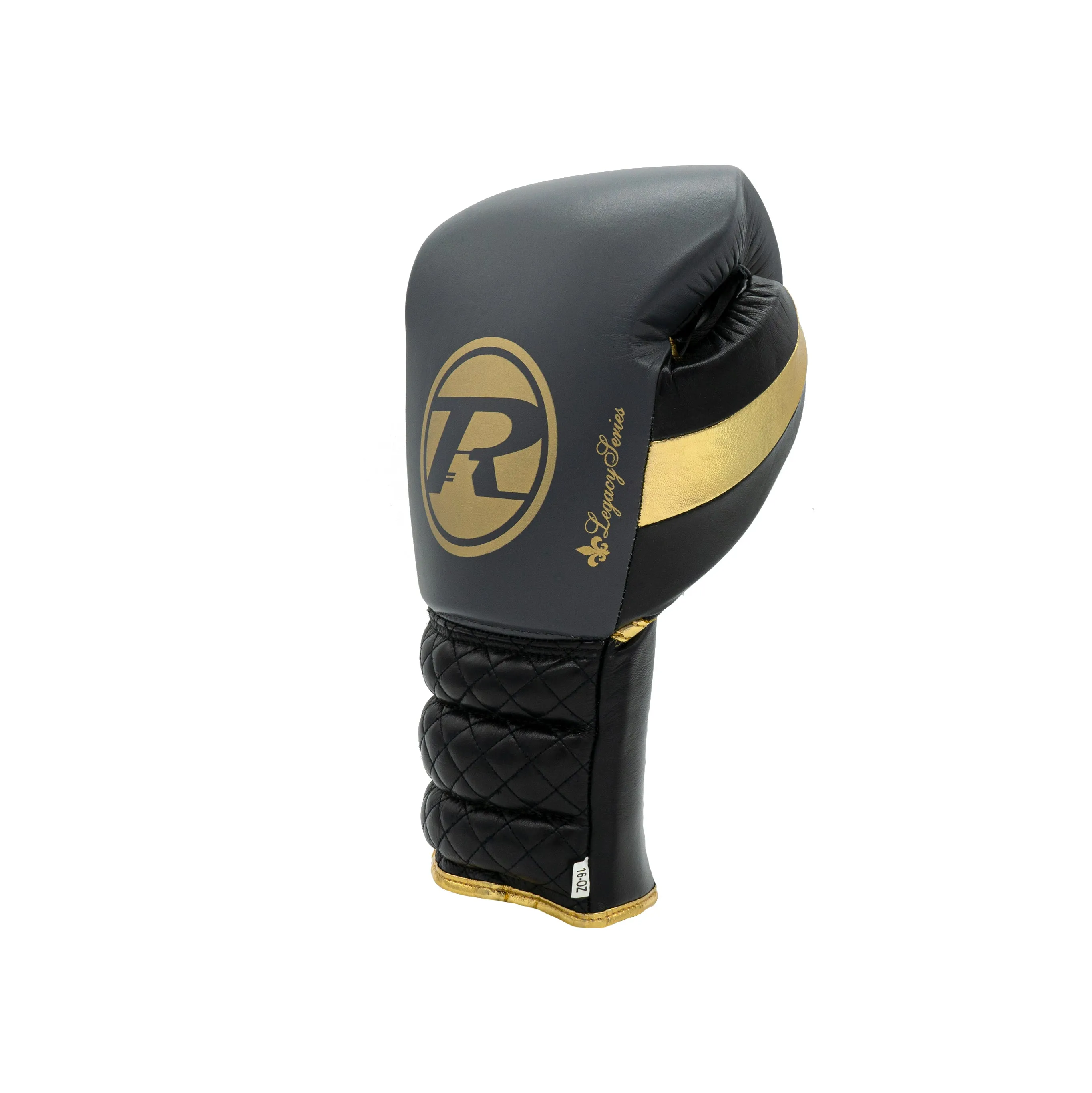 Legacy Series Lace Boxing Gloves Gunmetal