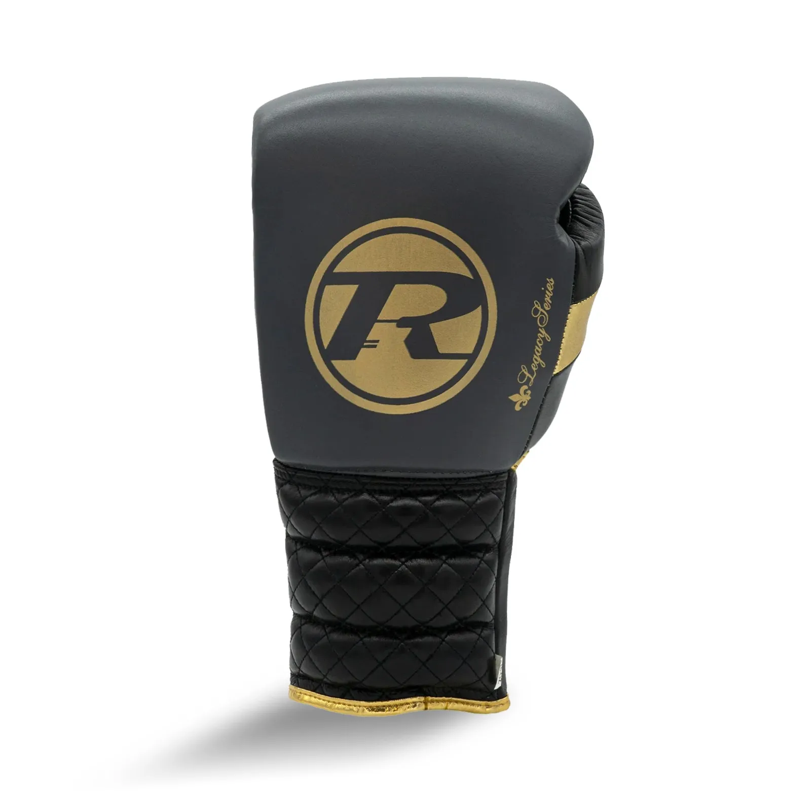 Legacy Series Lace Boxing Gloves Gunmetal