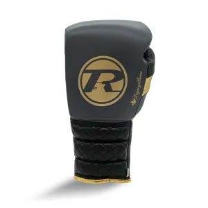 Legacy Series Lace Boxing Gloves Gunmetal