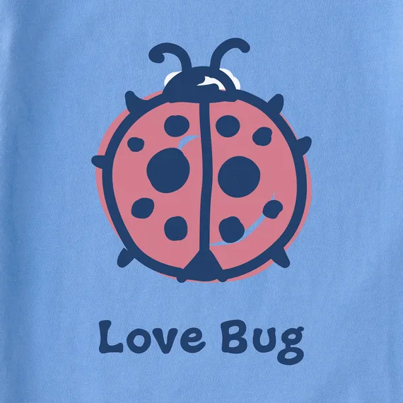 Life is Good Baby Love Bug Ladybug Crusher Bodysuit