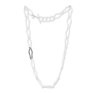 Lika Behar Single Oxi Link Chain Necklace in Sterling Silver