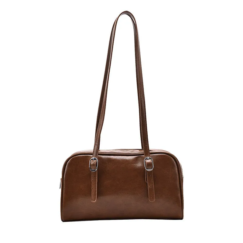 Like It's 2000's Pu Leather Shoulder Bag