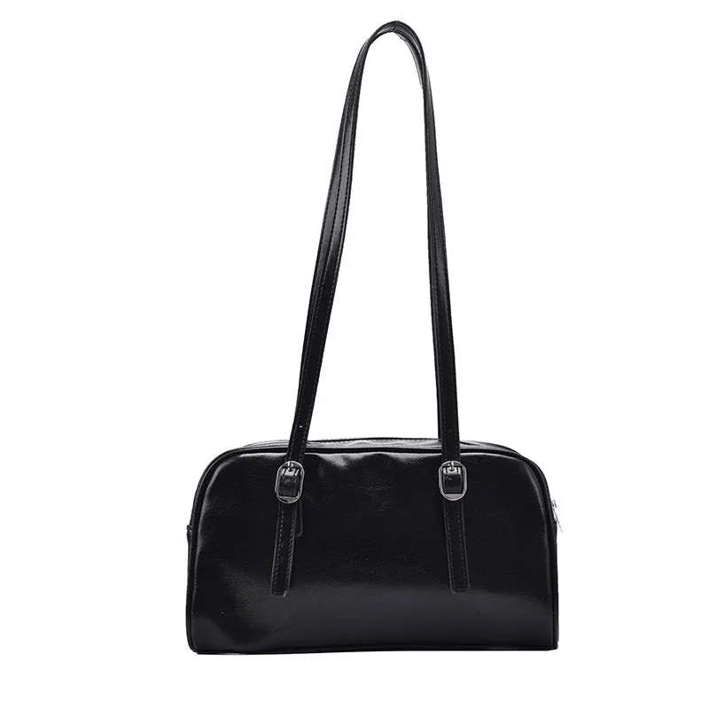 Like It's 2000's Pu Leather Shoulder Bag
