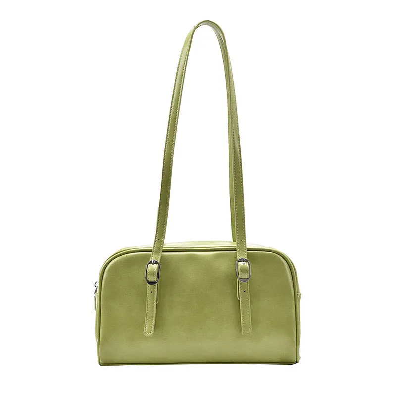 Like It's 2000's Pu Leather Shoulder Bag