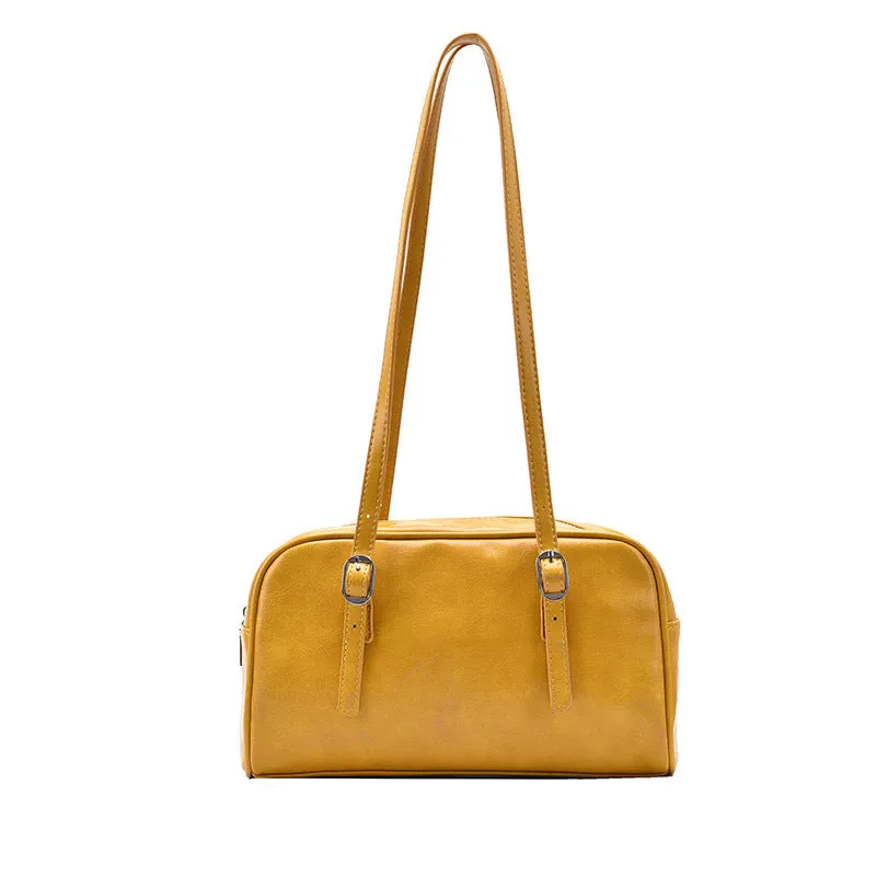 Like It's 2000's Pu Leather Shoulder Bag