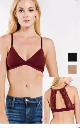 LILITH KEYHOLE LACE BRALETTE