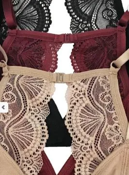 LILITH KEYHOLE LACE BRALETTE